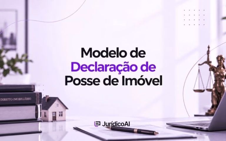 Modelo de DEclaração de Posse de Imóvel