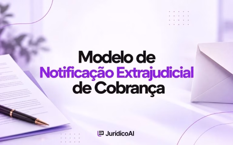 Modelo de Notificação Extrajudicial de Cobrança