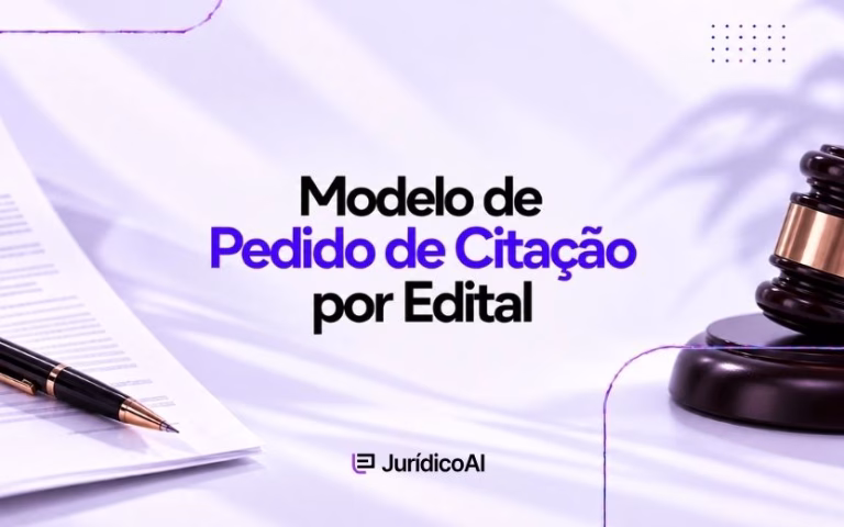 Modelo de Pedido de Citação por Edital