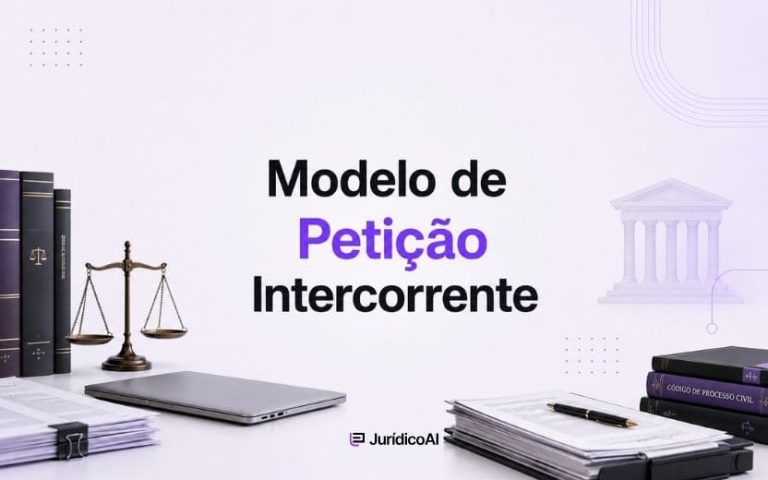 Modelo de Petição Intercorrente para manifestações durante um processo em andamento.