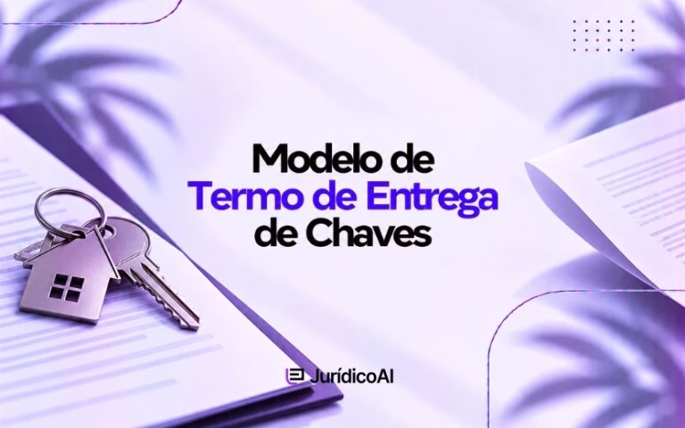 Modelo de Termo de Entrega de Chaves