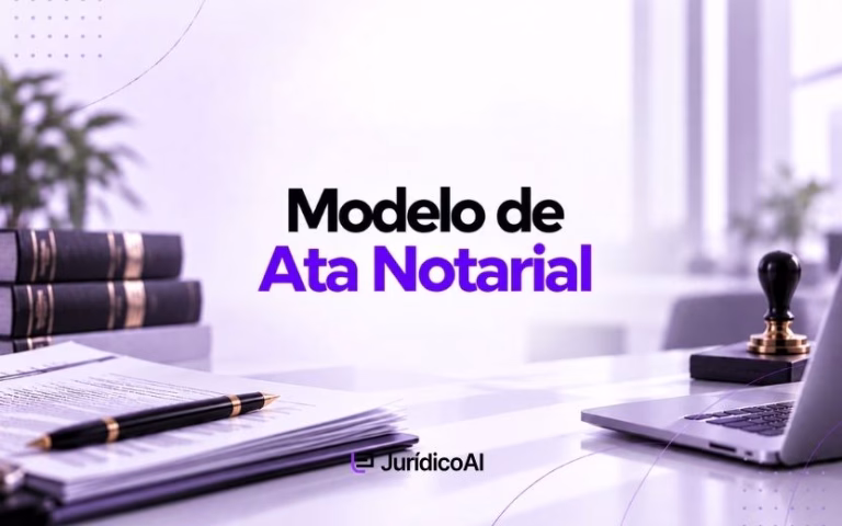 Modelo de ata Notarial