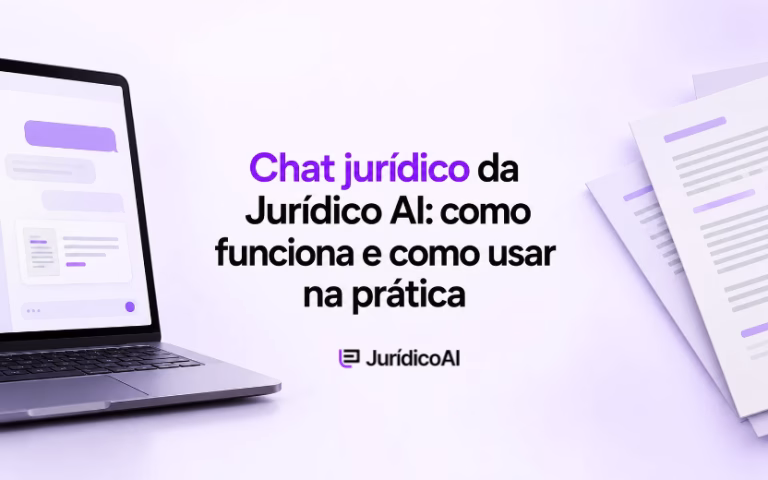 Chat jurídico da Jurídico AI: como funciona e como usar na prática