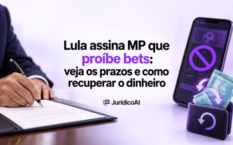 Assinatura de medida provisória ao lado de aplicativo