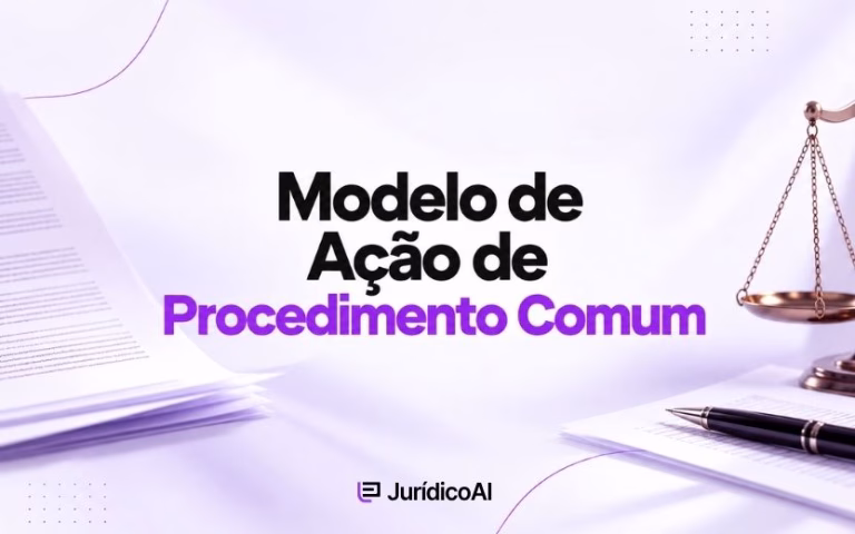 Modelo de Ação de Procedimento Comum