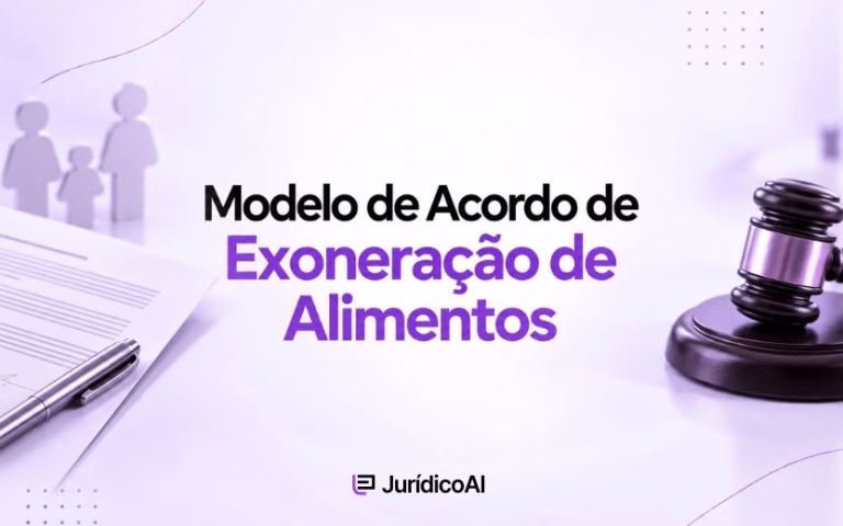 Modelo de Acordo de Exoneração de Alimentos