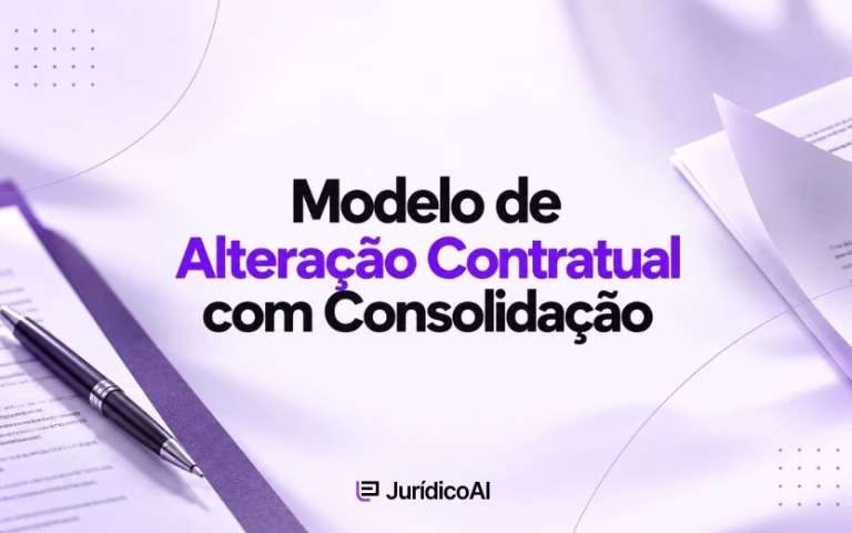 Modelo de Alteração Contratual com Consolidação (1)