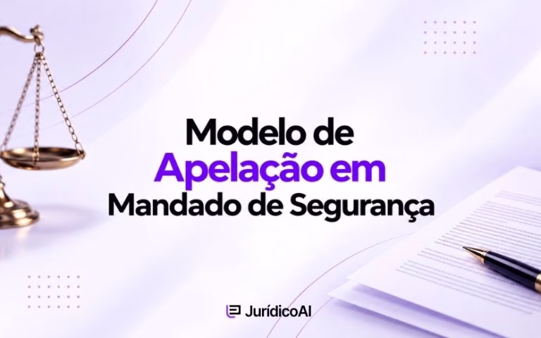 Modelo de Apelação em Mandado de Segurança