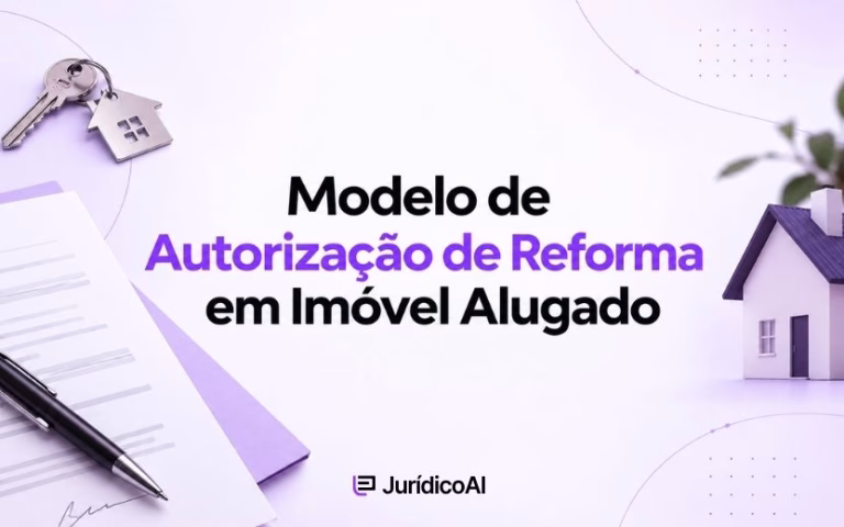 Modelo de Autorização de Reforma em Imóvel Alugado