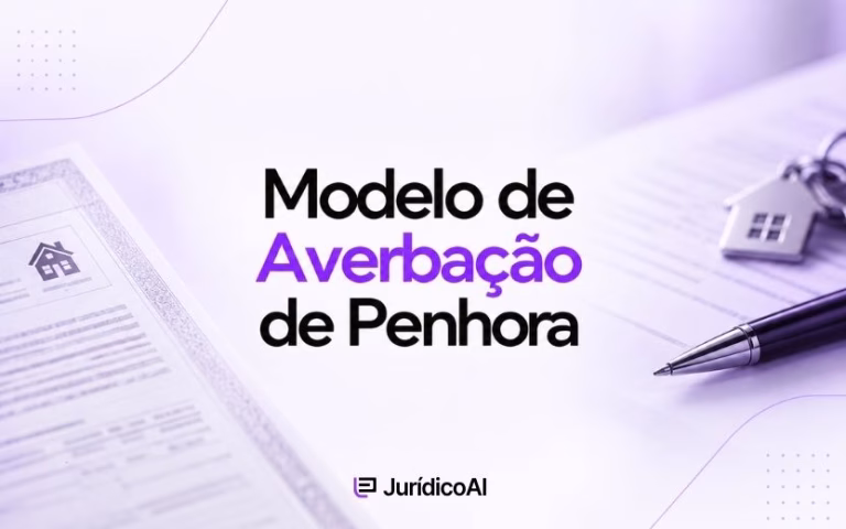 Modelo de Averbação de Penhora