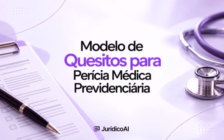 Modelo de Quesitos para Perícia Médica Previdenciária