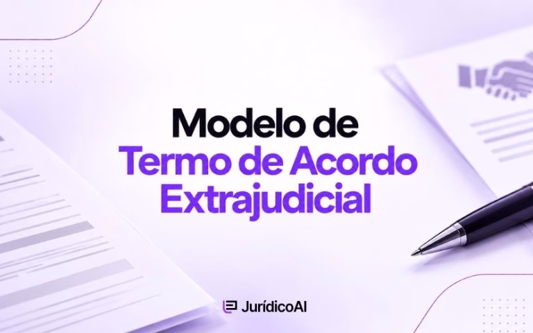 Modelo de Termo de Acordo Extrajudicial
