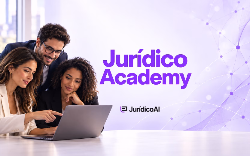 Advogados participando de aula sobre inteligência artificial na Jurídico Academy