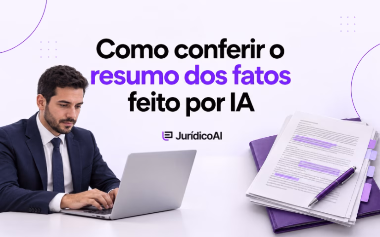 Como conferir o resumo dos fatos feito por IA